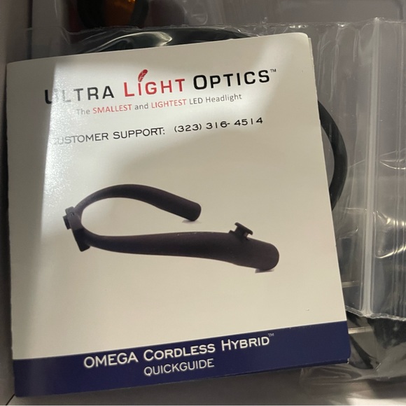 ultra light optics Other Omega Pro Headlight Cordless Hybrid System